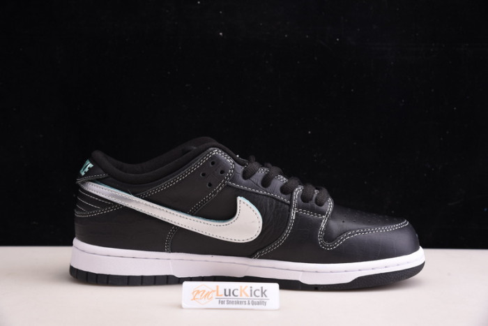 nike sb dunk low diamond S*pply co black diamond bv1310-001