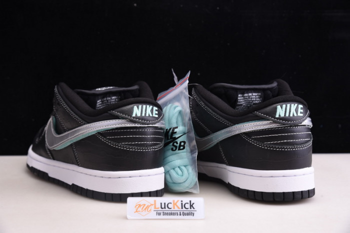 nike sb dunk low diamond S*pply co black diamond bv1310-001