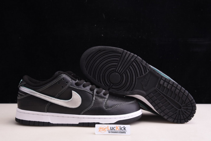 nike sb dunk low diamond S*pply co black diamond bv1310-001