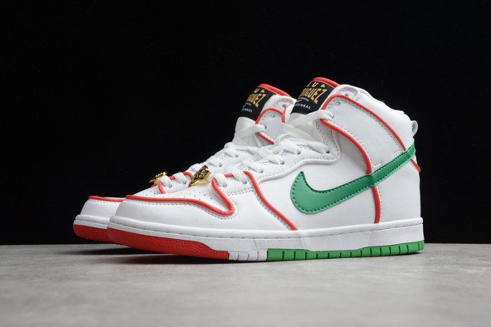 paul rodriguez x nike sb dunk high ct6680-100