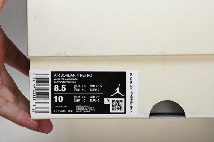 air jordan 4 dr5415-108