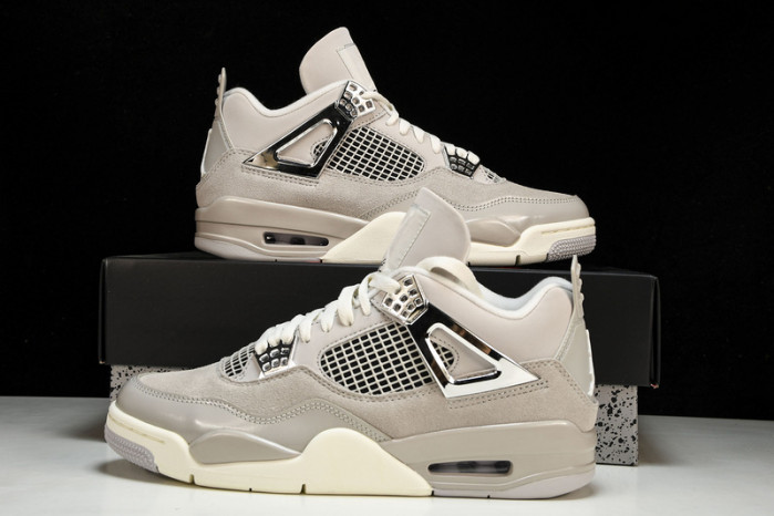 air jordan 4 light iron ore” aq9129-001