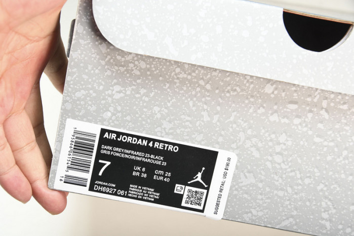 air jordan 4 “infrared” dh6927-061