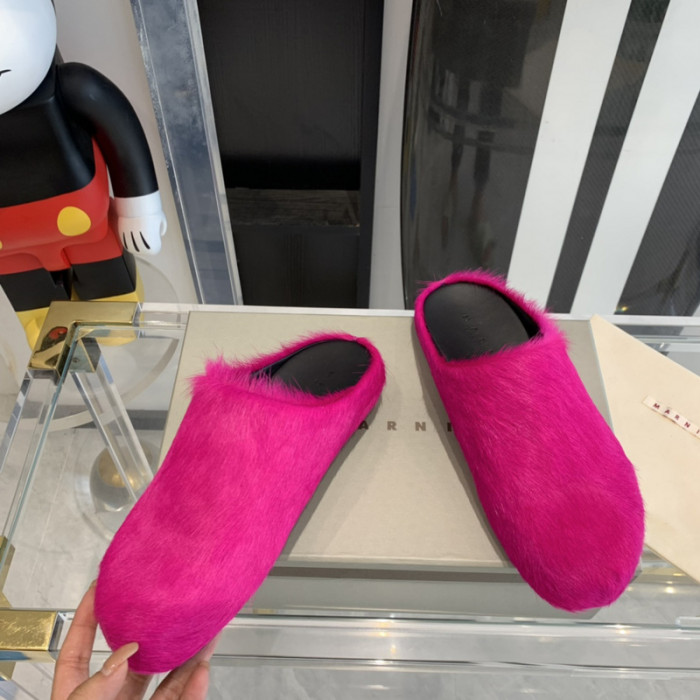 ma slide white fussbett sabot loafers mar-006