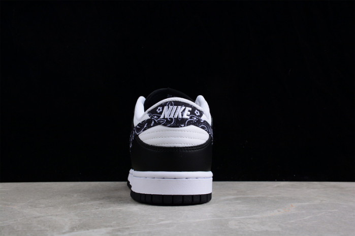 nike dunk low “black paisley” dh4401-100