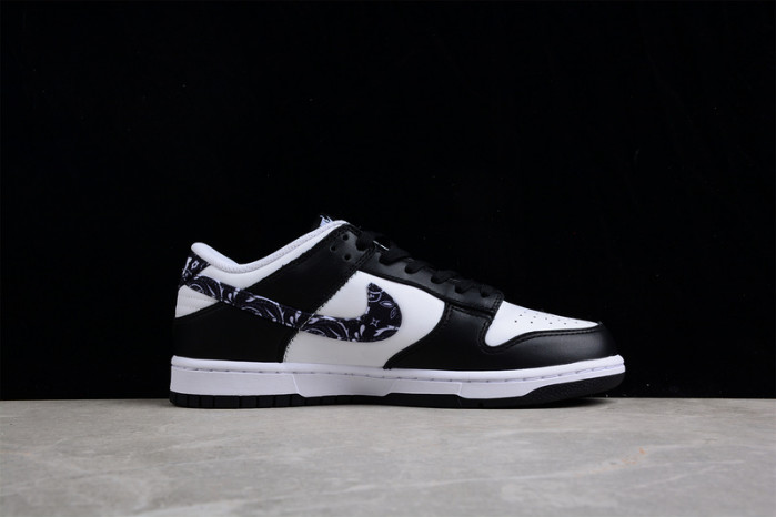 nike dunk low “black paisley” dh4401-100