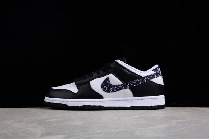 nike dunk low “black paisley” dh4401-100