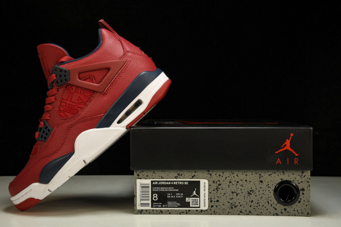 air jordan 4 retro " se flba gym red" ci1184-617