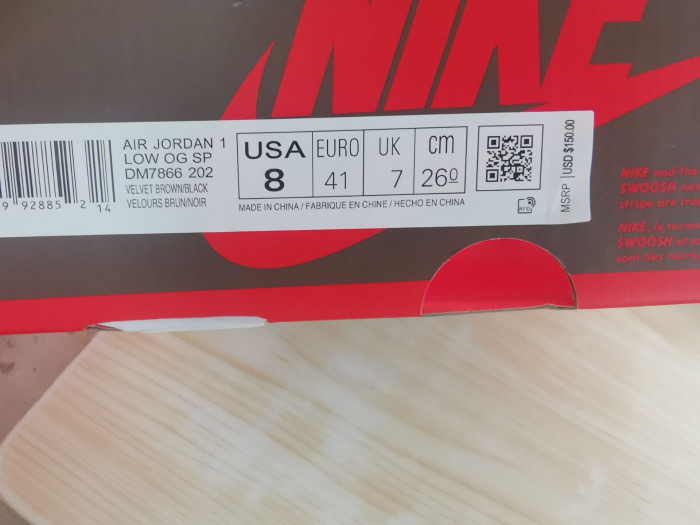 travis scott x air jordan 1 low og dm7866-202