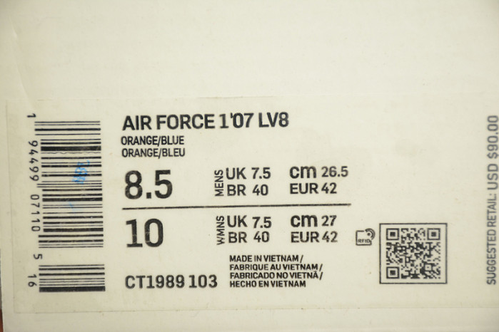 nike air force 1 ct1989103