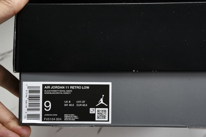 jordan 11 retro low “space jam” fv5104-004