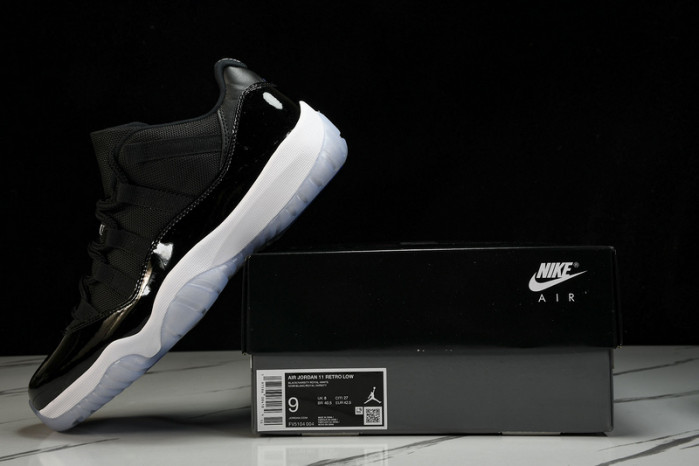 jordan 11 retro low “space jam” fv5104-004