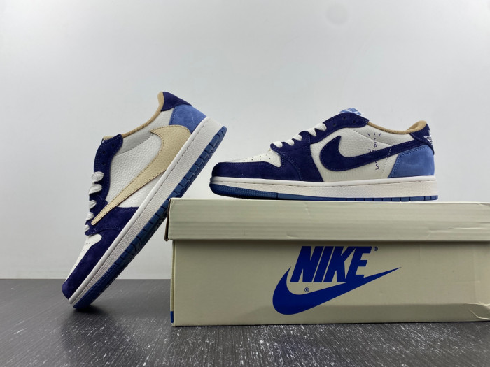 travis scott x air jordan 1 low dm7866-808