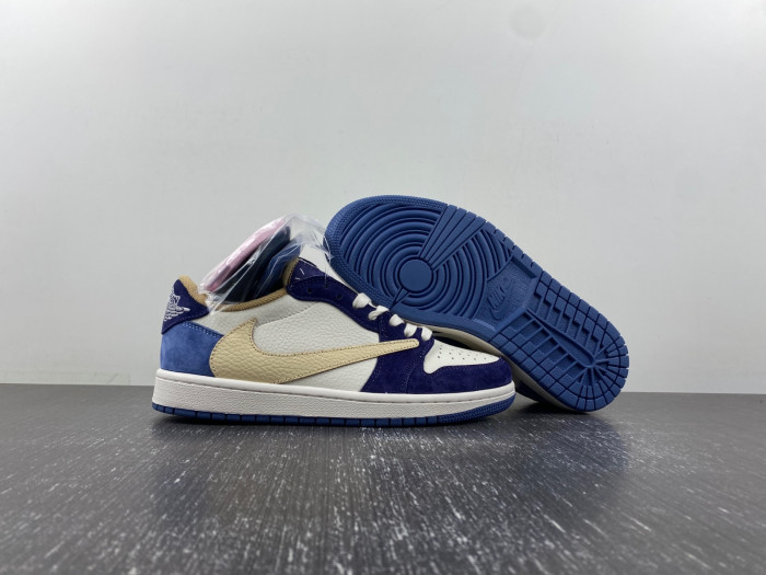 travis scott x air jordan 1 low dm7866-808