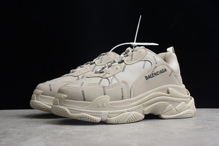 balenga triple s black clear sole btsbcs-010