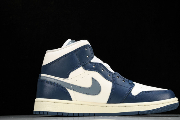 air jordan 1 mid“sky j french blue” bq6472-414