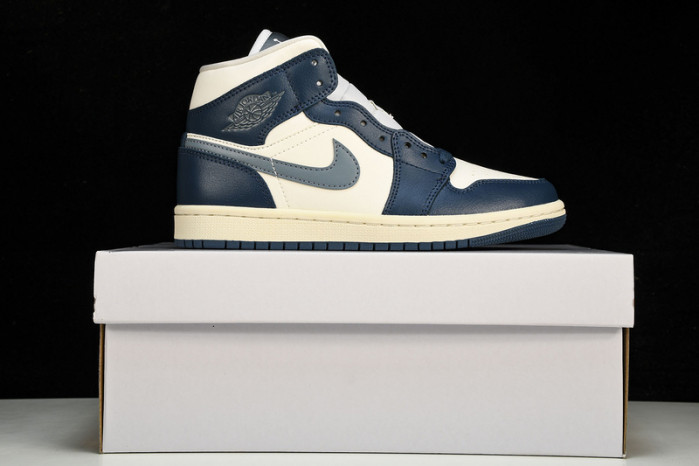 air jordan 1 mid“sky j french blue” bq6472-414