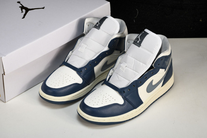 air jordan 1 mid“sky j french blue” bq6472-414