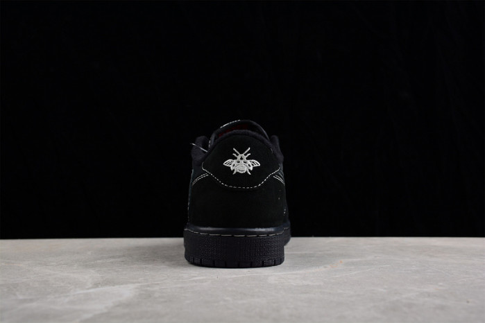 travis scott x air jordan 1 low og “black/phantom” dm7866-100