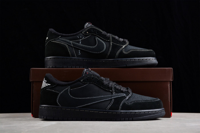 travis scott x air jordan 1 low og “black/phantom” dm7866-100