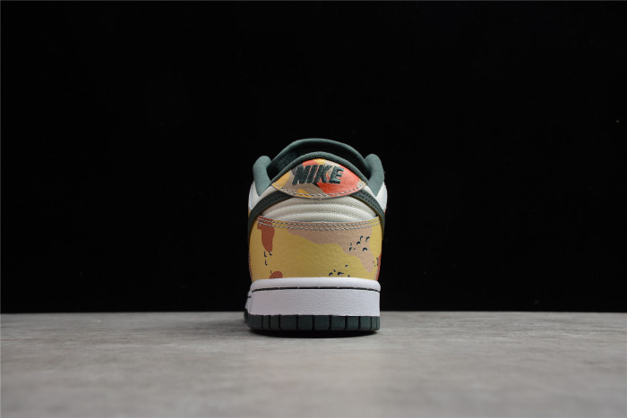 nike dunk low se multi-camo dh0957-100