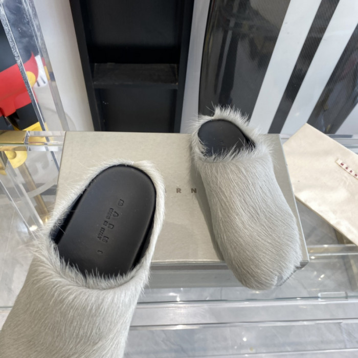 ma slide white fussbett sabot loafers   mar-010