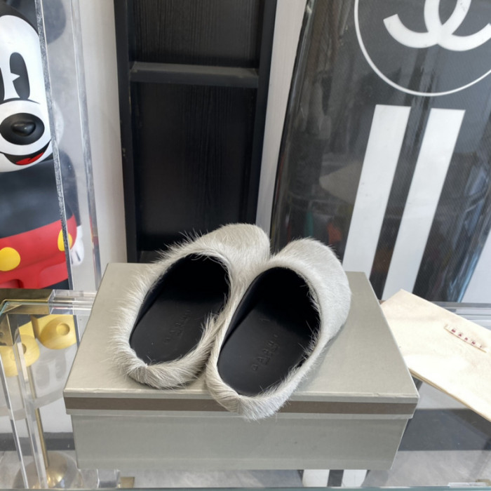 ma slide white fussbett sabot loafers   mar-010