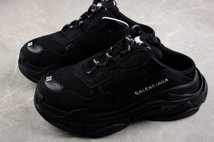 balenga triple s black clear sole btsbcs-034