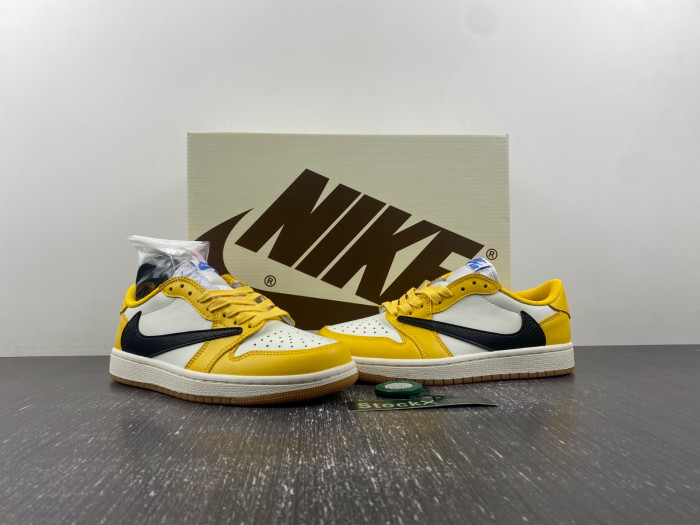 travis scott x air jordan 1 low og dz4137--700