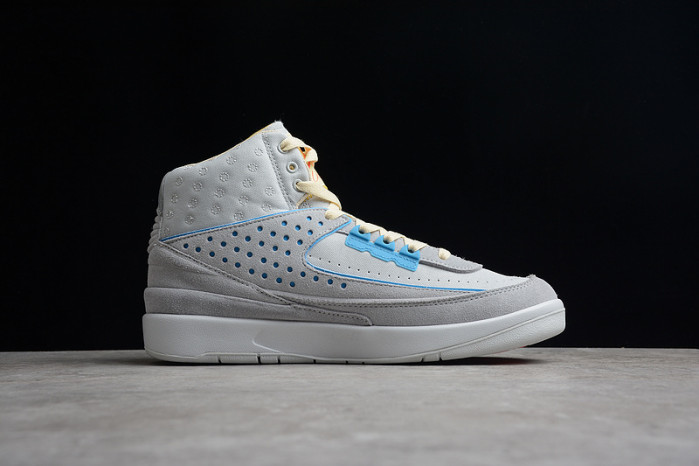 union la x air jordan 2 "grey fog" dn3802-200