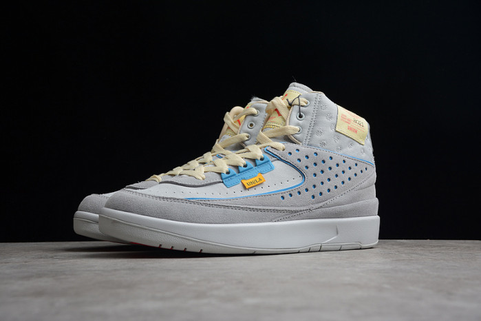 union la x air jordan 2 "grey fog" dn3802-200