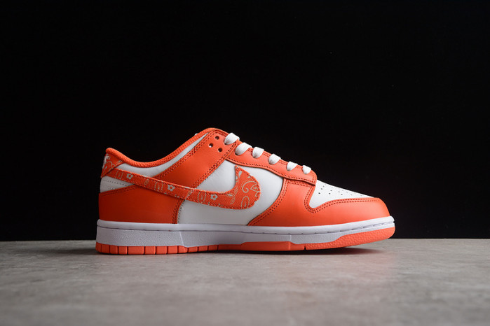 nike dunk low essential paisley pack orange (w) dh4401-103