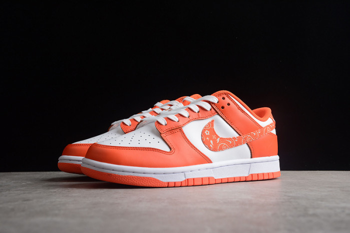 nike dunk low essential paisley pack orange (w) dh4401-103