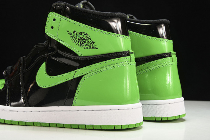 jordan 1 retro high pine green black 555088--030