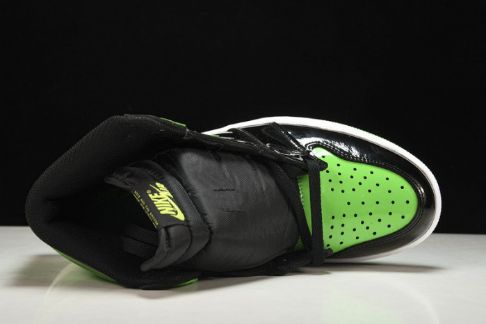 jordan 1 retro high pine green black 555088--030