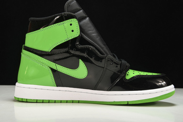 jordan 1 retro high pine green black 555088--030