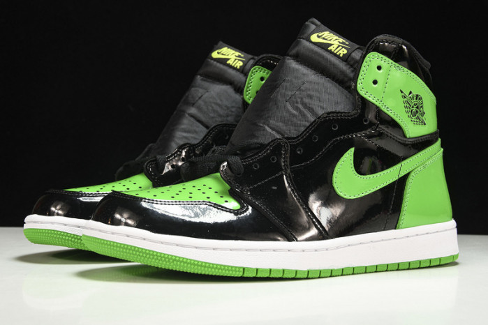 jordan 1 retro high pine green black 555088--030