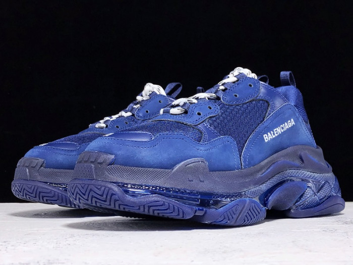 balenga triple s clear sole navy 541624w09o14107