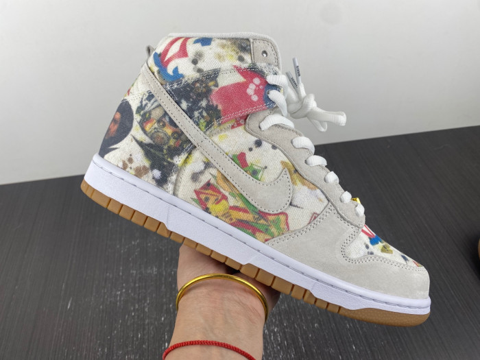 nike sb dunk high “rammellzee” fd8779-100
