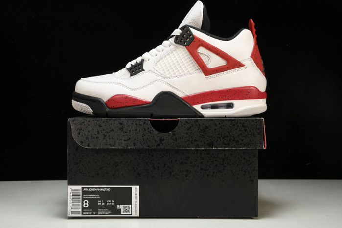 air jordan 4 “red cement” dh6927-161