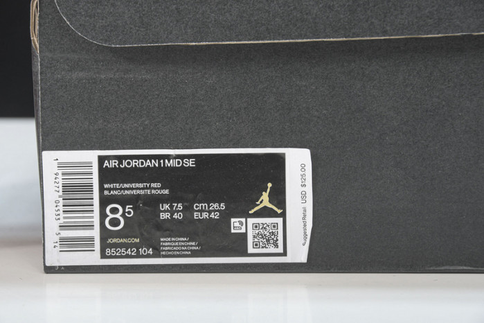 air jordan 1 mid 852542-104