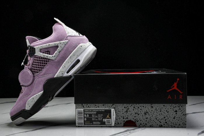 air jordan 4 wmns “orchid”  aq9129-501