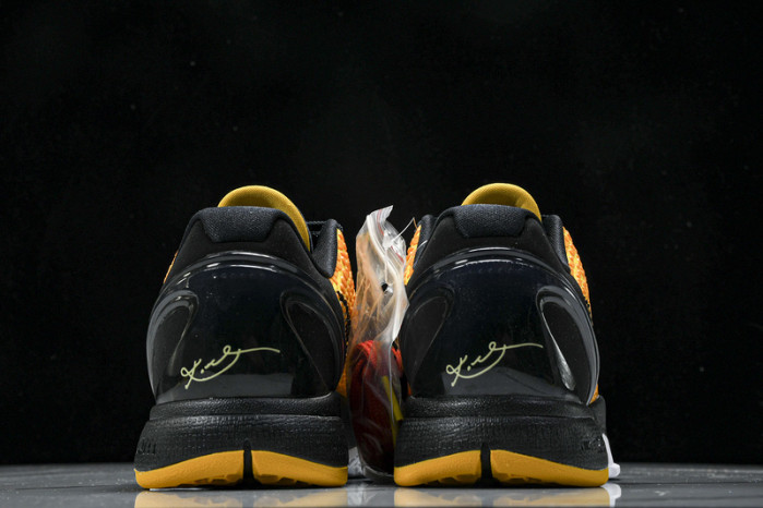 nike kobe 6 protro “lightbulb” black yellow 429659-700