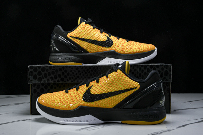 nike kobe 6 protro “lightbulb” black yellow 429659-700