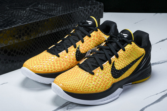 nike kobe 6 protro “lightbulb” black yellow 429659-700
