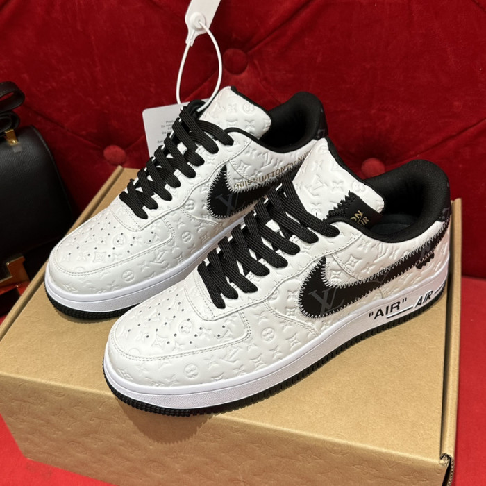 lou vuit sci-fi sneakers& nike air force 1 lvs&naf-003