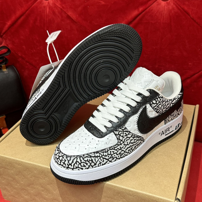 lou vuit sci-fi sneakers& nike air force 1 lvs&naf-002