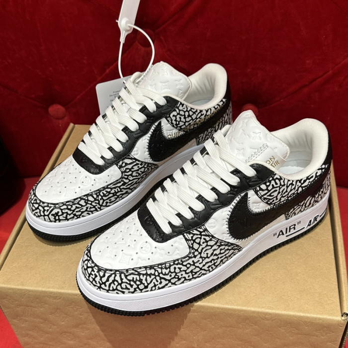 lou vuit sci-fi sneakers& nike air force 1 lvs&naf-002