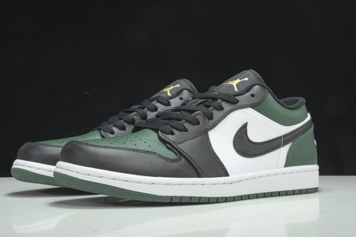 q22 air jordan 1 low “green toe” 553558-371