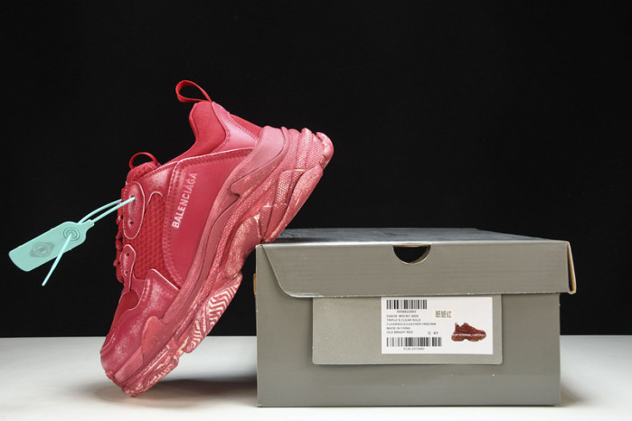 balenga triple s black clear sole btsbcs-024